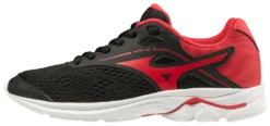 Corriviva Negozio -Corriviva Negozio 0027153 scarpa da corsa da bambino mizuno wave rider nera rossa