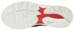 SCARPA DA CORSA DA BAMBINO MIZUNO WAVE RIDER NERA ROSSA -Corriviva Negozio 0027154 scarpa da corsa da bambino mizuno wave rider nera rossa
