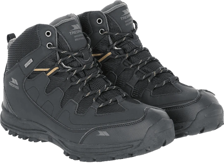 SCARPA DA TREKKING DA UOMO TRESPASS FINLEY NERO 2 SCARPA DA TREKKING DA UOMO TRESPASS FINLEY NERO - immagine 2