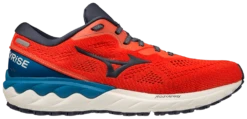 SCARPA DA CORSA DA UOMO MIZUNO WAVE SKYRISE 2 ROSSA