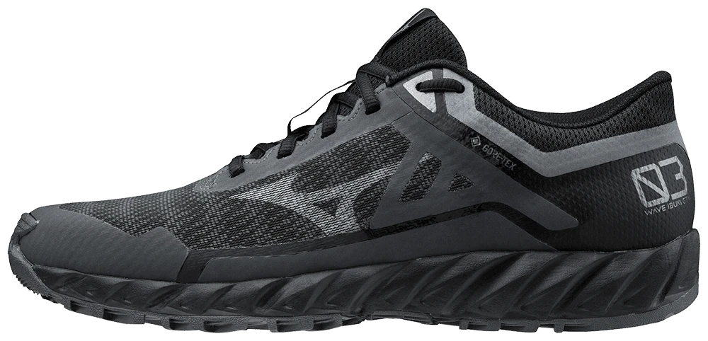 SCARPA DA TRAIL DA UOMO MIZUNO WAVE IBUKI 2 G-TX NERA 2 SCARPA DA TRAIL DA UOMO MIZUNO WAVE IBUKI 2 G-TX NERA - immagine 2