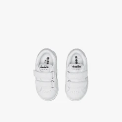 SCARPA BAMBINA DIADORA GAME P TD BIANCA -Corriviva Negozio 0036850 scarpa bambina diadora game p td bianca