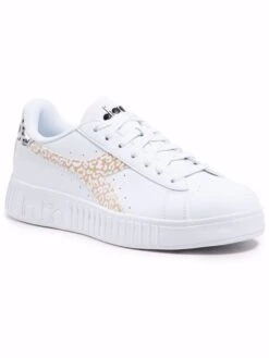 SCARPA DA DONNA DIADORA GAME P STEP ANIMALIER BIANCA/DORATO