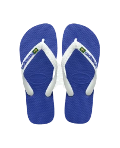 INFRADITO UNISEX HAVAIANAS BRASIL LOGO BLU MARINE