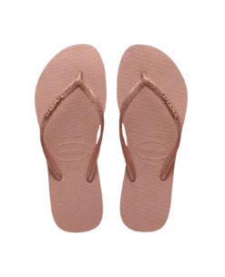 INFRADITO DONNA HAVAIANAS SLIM GLITTER ROSA