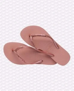 INFRADITO DONNA HAVAIANAS SLIM GLITTER ROSA 7 INFRADITO DONNA HAVAIANAS SLIM GLITTER ROSA -Corriviva Negozio 0041879 infradito donna havaianas slim glitter rosa