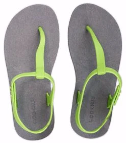 SANDALI DA DONNA MOO CHUU SAILY GRIGI/LIME