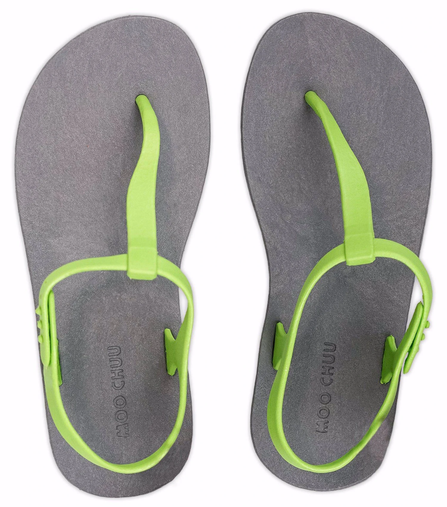 SANDALI DA DONNA MOO CHUU SAILY GRIGI/LIME 1 SANDALI DA DONNA MOO CHUU SAILY GRIGI/LIME