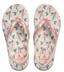 INFRADITO REEF KIDS STARGAZER PRINTS ROSA CON FANTASIA SIRENE
