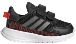 SCARPA INFANT ADIDAS TENSAUR TEXTILE NERA/ROSSA