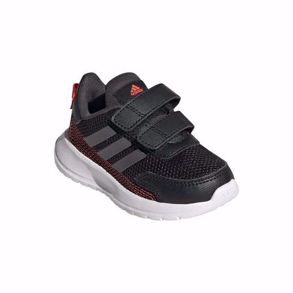 SCARPA INFANT ADIDAS TENSAUR TEXTILE NERA/ROSSA 2 SCARPA INFANT ADIDAS TENSAUR TEXTILE NERA/ROSSA - immagine 2