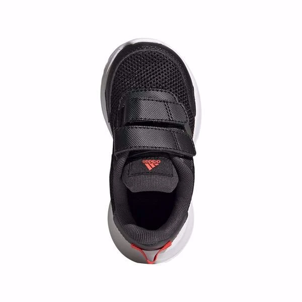 SCARPA INFANT ADIDAS TENSAUR TEXTILE NERA/ROSSA 3 SCARPA INFANT ADIDAS TENSAUR TEXTILE NERA/ROSSA - immagine 3