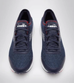 SCARPA DA UOMO DIADORA PASSO BLU/ROSSO -Corriviva Negozio 0047159 scarpa da uomo diadora passo blurosso