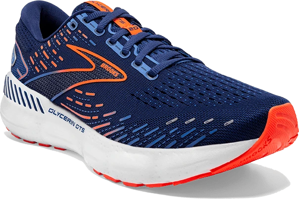 SCARPA DA CORSA DA UOMO BROOKS GLYCERIN GTS 20 BLU 3 SCARPA DA CORSA DA UOMO BROOKS GLYCERIN GTS 20 BLU - immagine 3