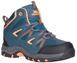 SCARPONI DA TREKKING JUNIOR TRESPASS GILLON II - MID CUT BOOT PTR PETROLIO
