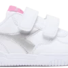 SCARPA DIADORA JUNIOR RAPTOR LOW PS BIANCA/ARGENTO 101.177721 C6103