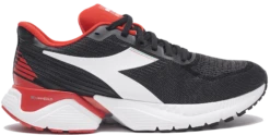 SCARPA DIADORA DA UOMO VIGORE 101.178046 C5322 NERO/BIANCO/ROSSO FERRO