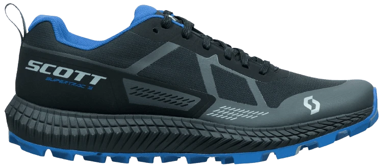 SCARPA DA UOMO SCOTT SUPERTRAC 3 BLACK/STORM BLUE 6843007 1 SCARPA DA UOMO SCOTT SUPERTRAC 3 BLACK/STORM BLUE 6843007