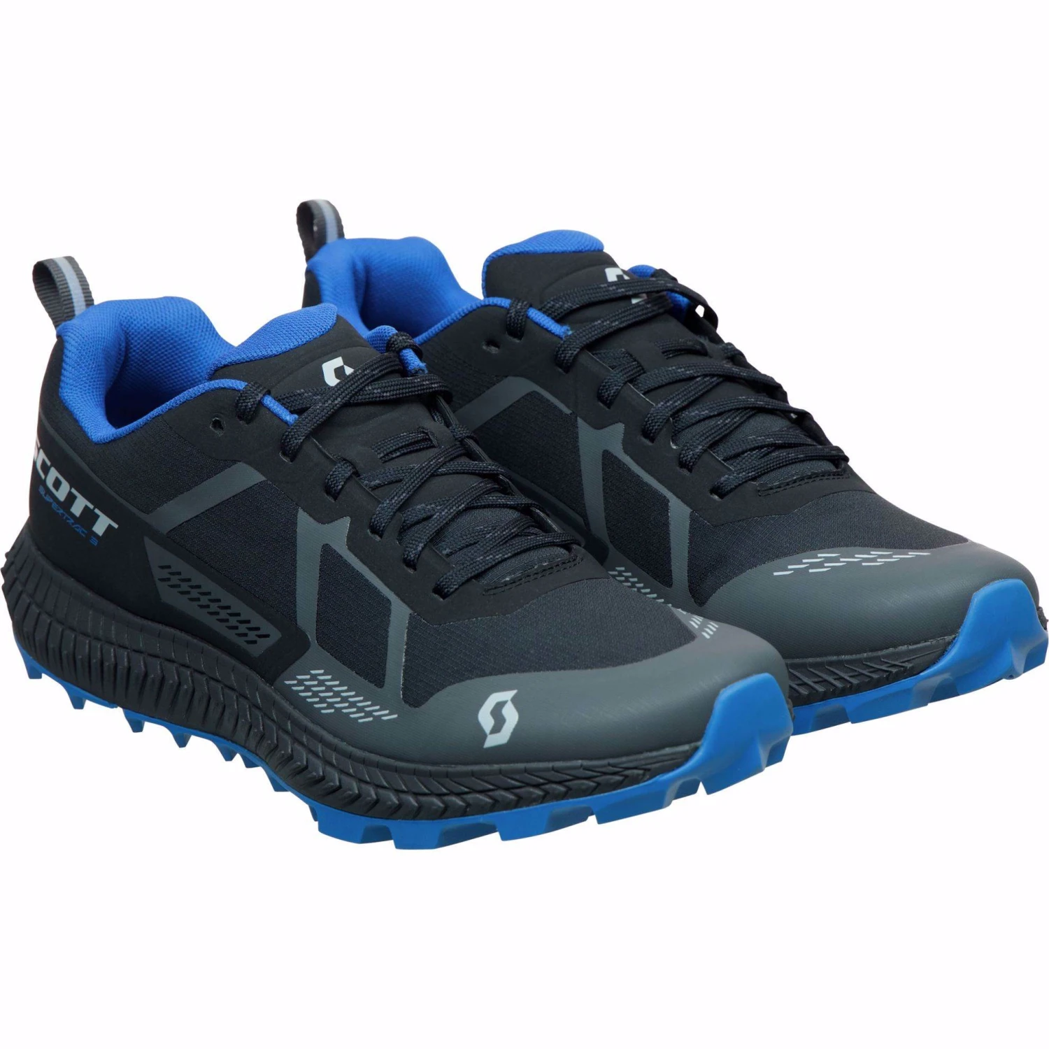 SCARPA DA UOMO SCOTT SUPERTRAC 3 BLACK/STORM BLUE 6843007 3 SCARPA DA UOMO SCOTT SUPERTRAC 3 BLACK/STORM BLUE 6843007 - immagine 3