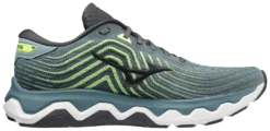 SCARPA DA RUNNING DA UOMO MIZUNO HORIZON 6 SMOKE BLUE-EBONY-NEO LIME J1GC2226 15