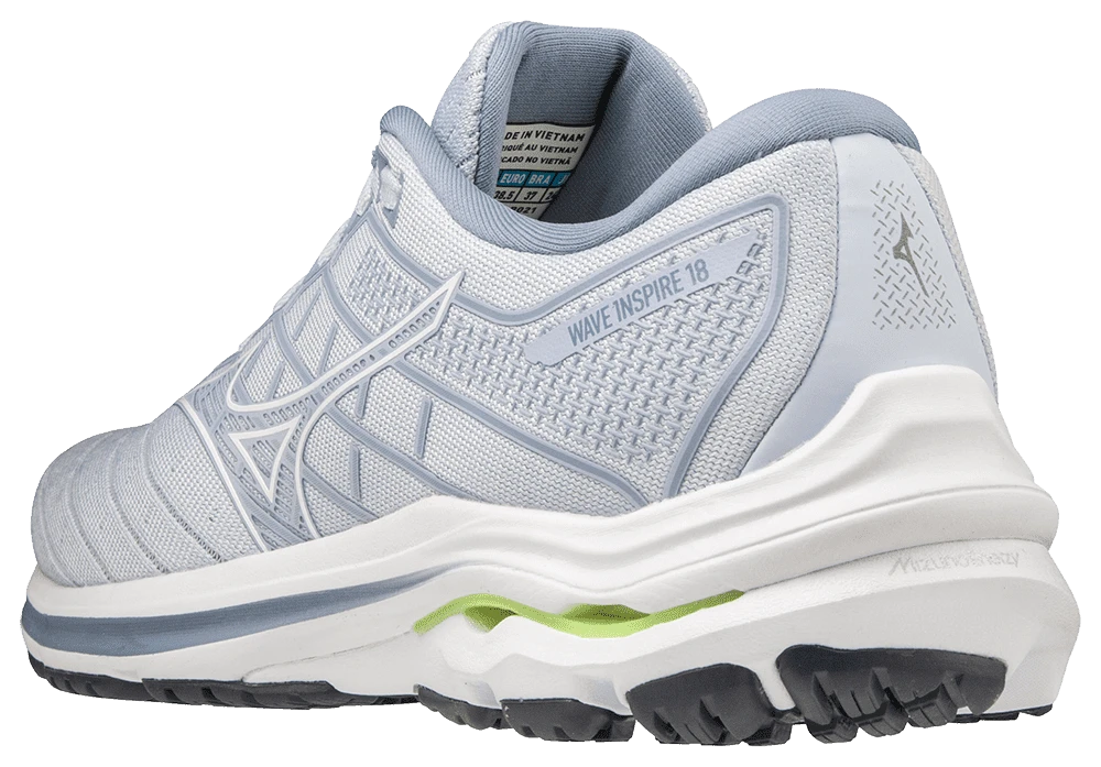 SCARPA DA RUNNING DA DONNA MIZUNO INSPIRE 18 HEATHER-WHITE-TROPOSPHERE J1GD2244 01 7 SCARPA DA RUNNING DA DONNA MIZUNO INSPIRE 18 HEATHER-WHITE-TROPOSPHERE J1GD2244 01 - immagine 7