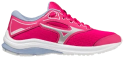 SCARPA DA RUNNING JUNIOR MIZUNO RIDER 25 PINK PEACOCK-SILVER-LAVENDAR LUSTRE K1GC2133 05 -Corriviva Negozio 0059843 scarpa da running junior mizuno rider 25 pink peacock silver lavendar lustre k1gc2133 05