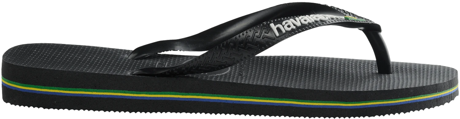 INFRADITO DA MARE UNISEX HAVAIANAS BRASIL LOGO BLACK-BLACK 4110850 1069 3 INFRADITO DA MARE UNISEX HAVAIANAS BRASIL LOGO BLACK-BLACK 4110850 1069 - immagine 3