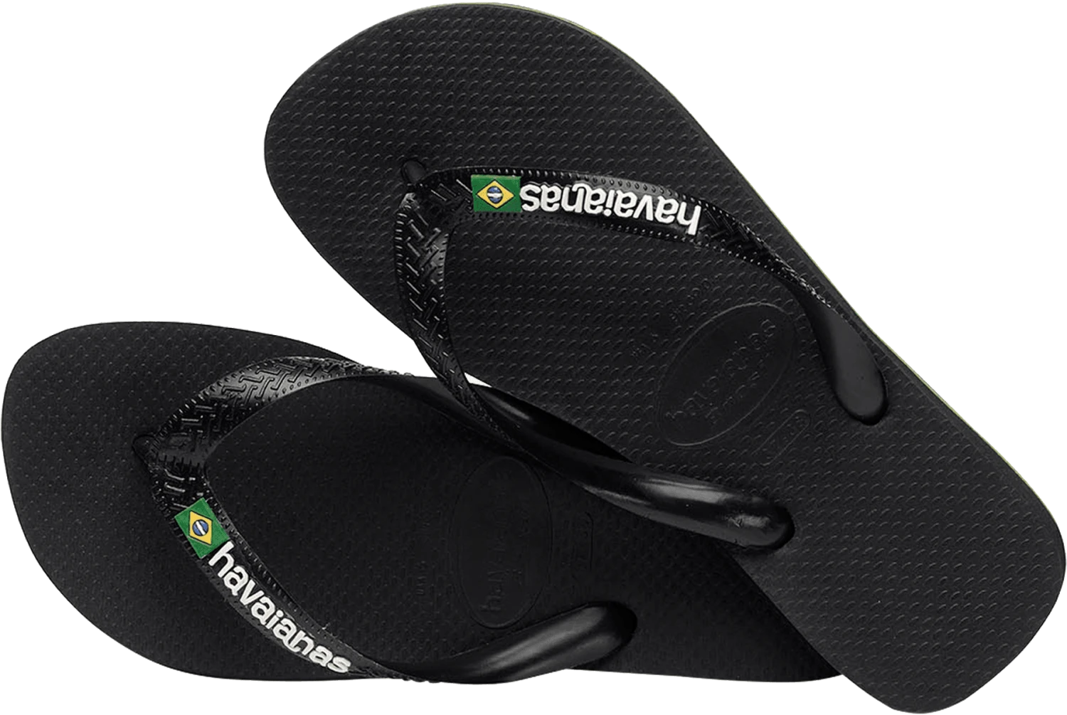 INFRADITO DA MARE UNISEX HAVAIANAS BRASIL LOGO BLACK-BLACK 4110850 1069 4 INFRADITO DA MARE UNISEX HAVAIANAS BRASIL LOGO BLACK-BLACK 4110850 1069 - immagine 4