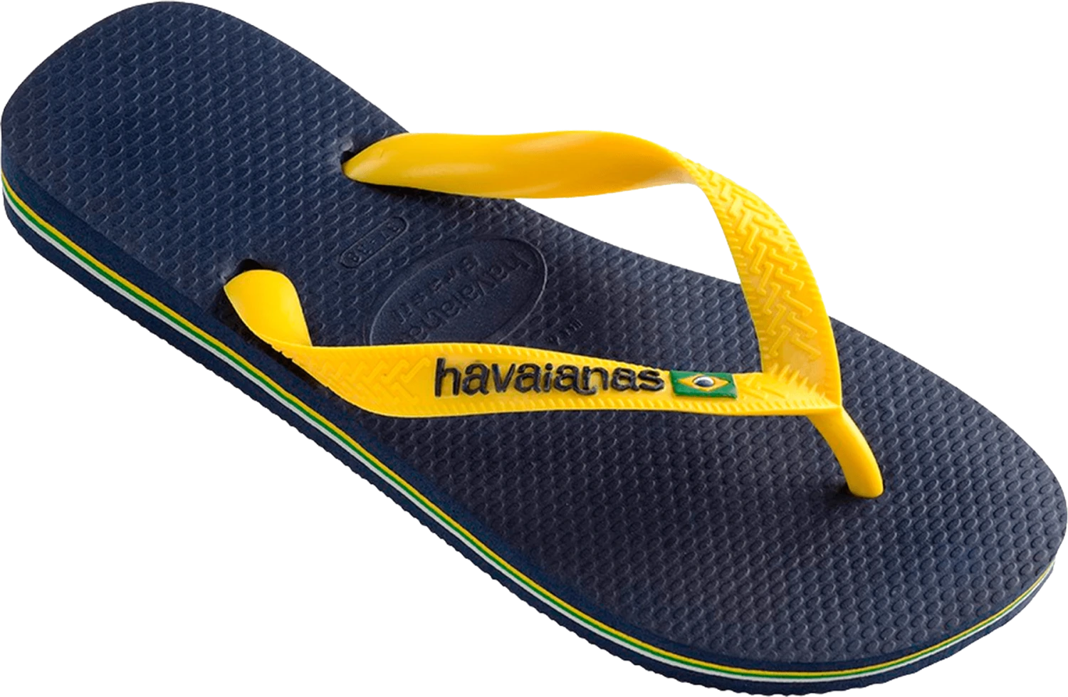 INFRADITO DA MARE UNISEX HAVAIANAS BRASIL LOGO NAVY BLUE-CITRUS YELLOW 4110850 3587 2 INFRADITO DA MARE UNISEX HAVAIANAS BRASIL LOGO NAVY BLUE-CITRUS YELLOW 4110850 3587 - immagine 2