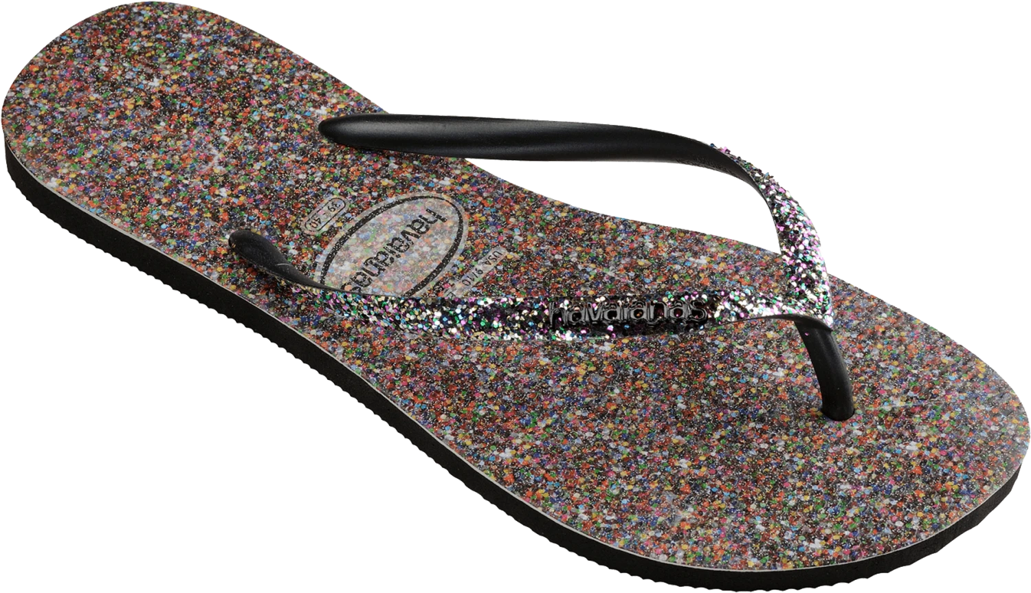 INFRADITO DA MARE DA DONNA HAVAIANAS SLIM CARNAVAL BLACK 4143974 0090 2 INFRADITO DA MARE DA DONNA HAVAIANAS SLIM CARNAVAL BLACK 4143974 0090 - immagine 2