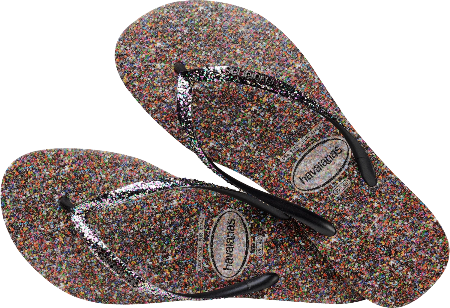 INFRADITO DA MARE DA DONNA HAVAIANAS SLIM CARNAVAL BLACK 4143974 0090 4 INFRADITO DA MARE DA DONNA HAVAIANAS SLIM CARNAVAL BLACK 4143974 0090 - immagine 4