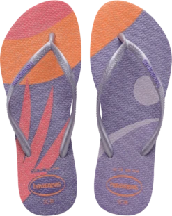 INFRADITO DA MARE JUNIOR HAVAIANAS SLIM PALETTE GLOW QUIET LILAC 4145766 5251