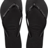 INFRADITO DA MARE DA DONNA HAVAIANAS SLIM GLITTER II BLACK-DARK GREY 4146975 4057