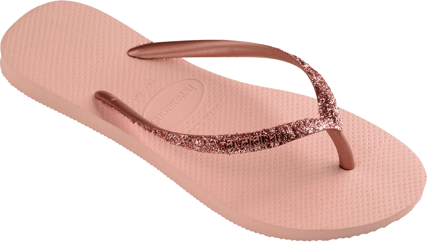 INFRADITO DA MARE DA DONNA HAVAIANAS SLIM GLITTER II BALLET ROSE-GOLDEN BLUS 4146975 3606 2 INFRADITO DA MARE DA DONNA HAVAIANAS SLIM GLITTER II BALLET ROSE-GOLDEN BLUS 4146975 3606 - immagine 2