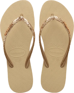 INFRADITO DA MARE DA DONNA HAVAIANAS SLIM GLITTER II SAND GREY 4146975 0154