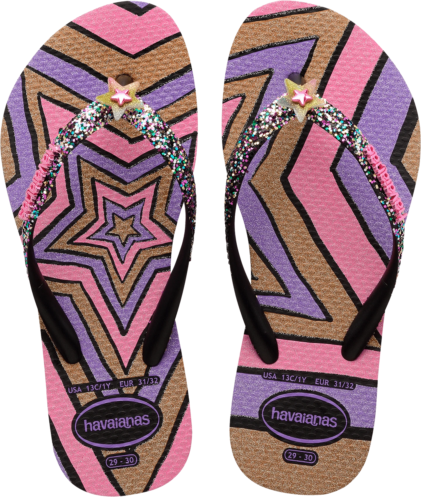 INFRADITO DA MARE JUNIOR HAVAIANAS KIDS SLIM GLITTER TRENDY BLACK 4146976 0090 1 INFRADITO DA MARE JUNIOR HAVAIANAS KIDS SLIM GLITTER TRENDY BLACK 4146976 0090