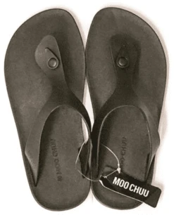 SANDALO DA UOMO MOO CHUU CANDY BLACK-BLACK