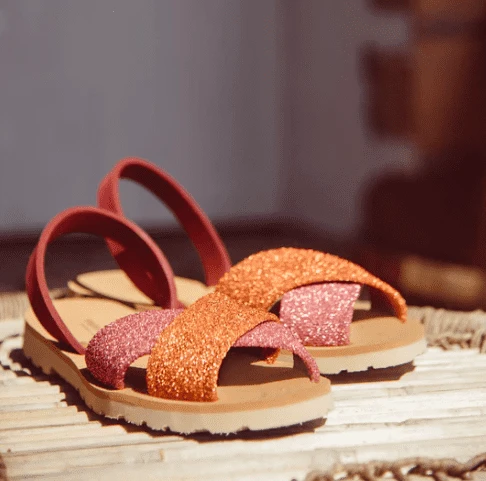 SANDALO MAHONITAS IBIZA LUZ FRAMBUESA/BRONZE 2 SANDALO MAHONITAS IBIZA LUZ FRAMBUESA/BRONZE - immagine 2