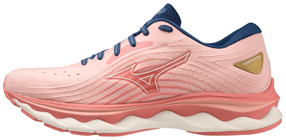 SCARPA DA RUNNING DA DONNA MIZUNO WAVE SKY 6 J1GD2202 73 2 SCARPA DA RUNNING DA DONNA MIZUNO WAVE SKY 6 J1GD2202 73 - immagine 2