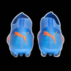 SCARPA DA CALCIO JUNIOR PUMA FUTURE MATCH MG J BLUE GLIMMER- WHITE- 107196 -Corriviva Negozio 0078921 scarpa da calcio junior puma future match mg j blue glimmer white 107196