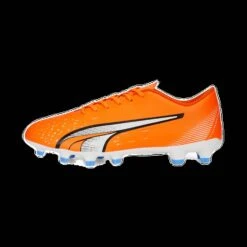 SCARPA DA CALCIO DA UOMO PUMA ULTRA PLAY MG ULTRA ORANGE- WHITE- 107225