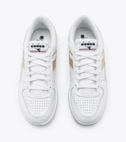 SCARPA DA DONNA DIADORA MAGIC BASKET LOW METALN 501.179565 C8581 -Corriviva Negozio 0079983 scarpa da donna diadora magic basket low metaln 501179565 c8581