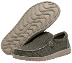 SCARPE DA UOMO HEYDUDE MIKKA BRAIDED ARMY 40124 3VE -Corriviva Negozio 0081258 scarpe da uomo heydude mikka braided army 40124 3ve