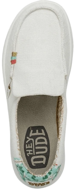 SCARPE DA DONNA HEYDUDE MISTY RISE AZURE WHITE 40126 1KK -Corriviva Negozio 0081273 scarpe da donna heydude misty rise azure white 40126 1kk