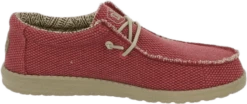 SCARPE DA UOMO HEYDUDE WALLY BRAIDED POMPEIAN RED 40003 6VP -Corriviva Negozio 0081305 scarpe da uomo heydude wally braided pompeian red 40003 6vp