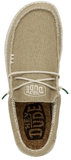 SCARPE DA UOMO HEYDUDE WALLY BRAIDED SAND 40003 202 -Corriviva Negozio 0081322 scarpe da uomo heydude wally braided sand 40003 202