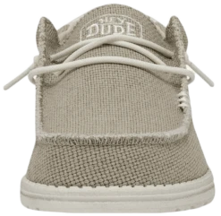 SCARPE DA UOMO HEYDUDE WALLY BRAIDED OFF WHITE 40003 1LB -Corriviva Negozio 0081326 scarpe da uomo heydude wally braided off white 40003 1lb