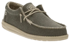 SCARPE DA UOMO HEYDUDE WALLY BRAIDED ARMY 40003 -Corriviva Negozio 0081332 scarpe da uomo heydude wally braided army 40003