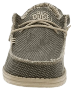 SCARPE DA UOMO HEYDUDE WALLY BRAIDED ARMY 40003 -Corriviva Negozio 0081333 scarpe da uomo heydude wally braided army 40003