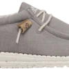 SCARPE DA UOMO HEYDUDE WALLY BREAK STITCH GREY 40015 030